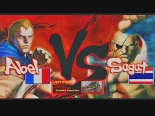 Street Fighter IV - Direct Feed 19.08#01 [ Abel & Sagat ]