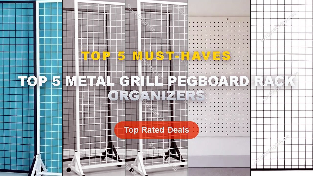 Top 5 Best Top 5 Metal Grill Pegboard Rack Organizers (Must Have ...