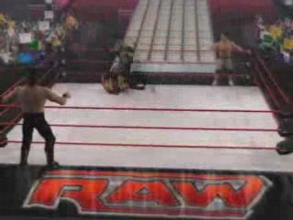 Great Khali + The Undertaker vs Batista + Cena