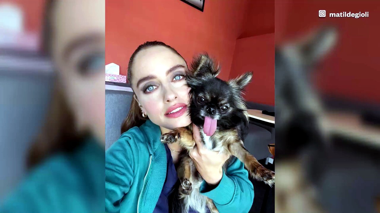 Matilde Gioli saluta il suo cane Kalel: «Con te muore una parte della ...