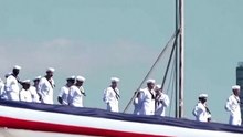 Marynarze wracają do rodzin, USS Abraham Lincoln w domu
