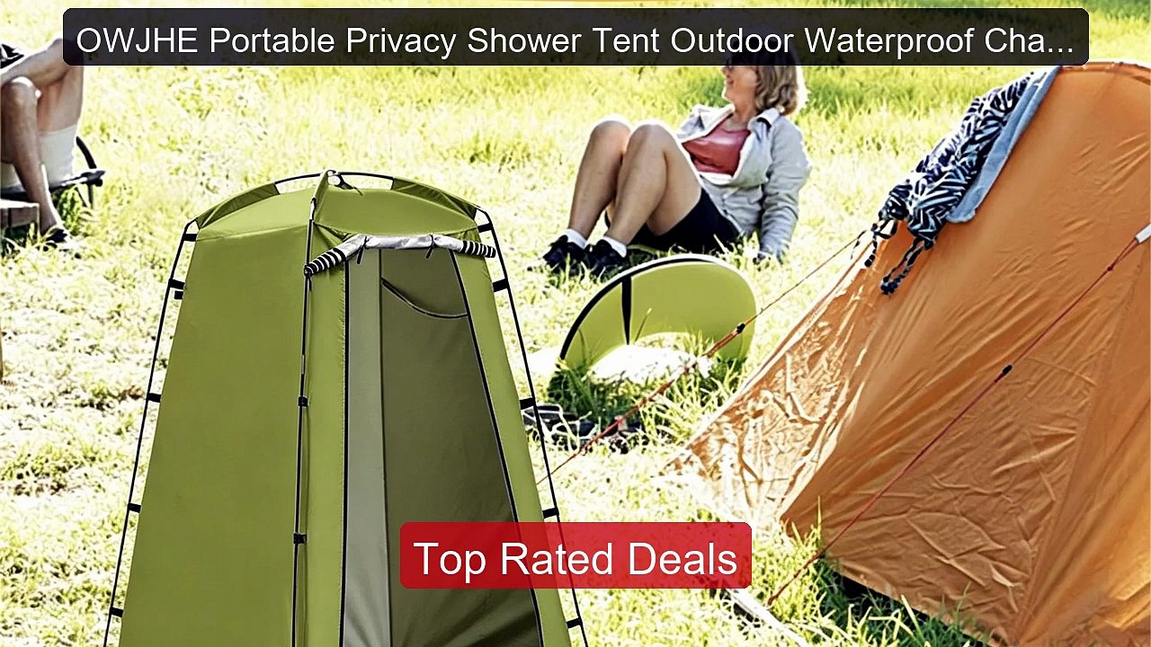 OWJHE Portable Privacy Shower Tent Outdoor Waterproof Changing Roo... -- Best Deal 2026 | Shop Now!