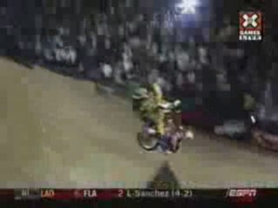 Travis double back flip