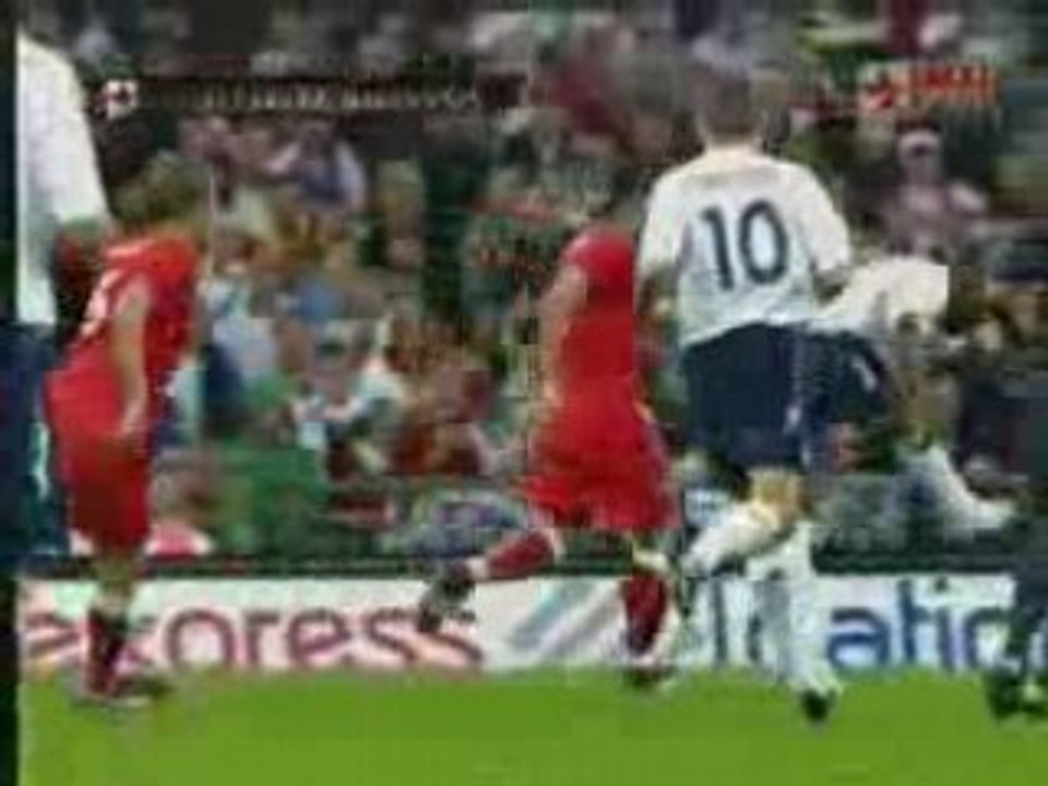 Angleterre 2 - 2 République tchèque resumé 20.08.2008)