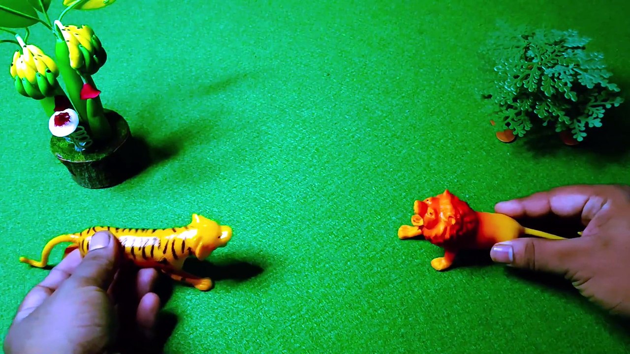 Toy Animal Friendship Story | Cow Rescue & Wild Animal Adventure ...