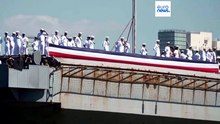 Marynarze wracają do rodzin, USS Abraham Lincoln w domu
