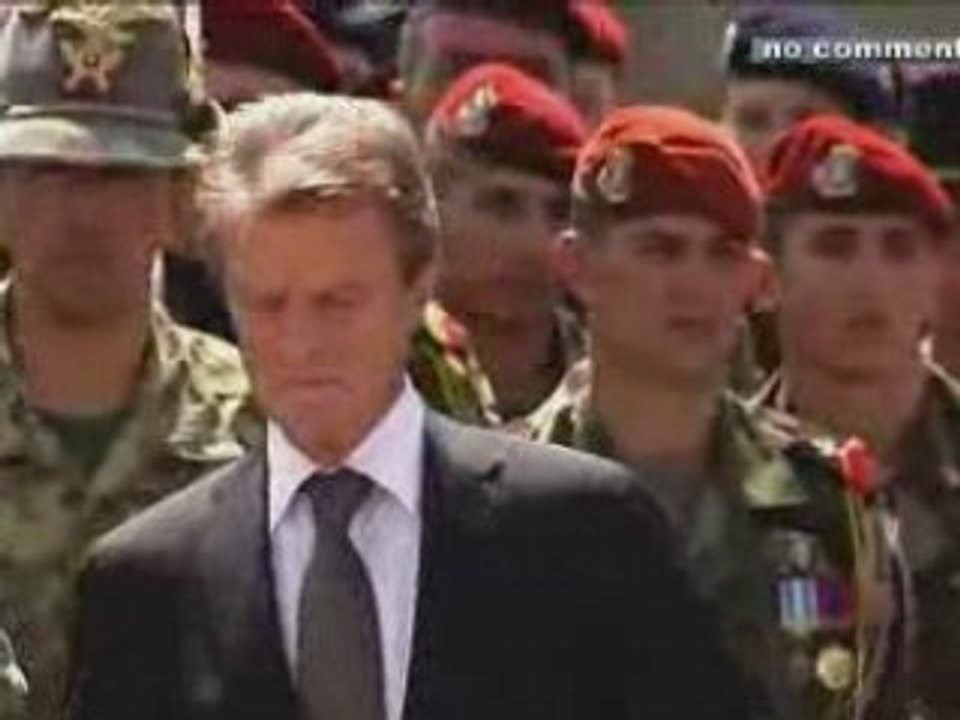 Hommage aux soldats français tués en afghanistan