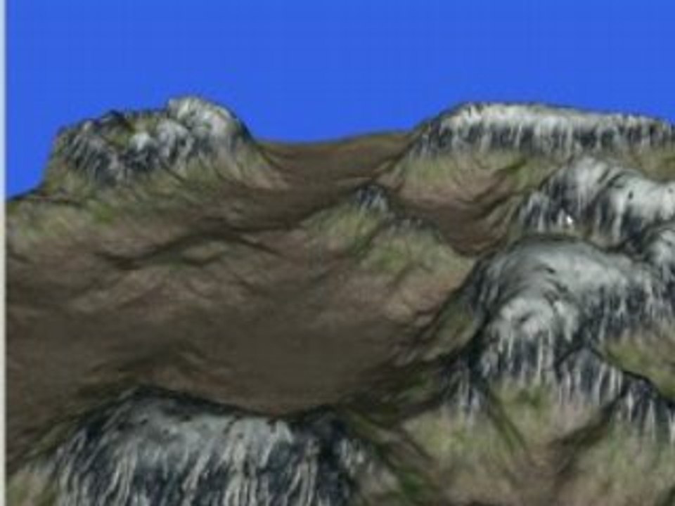 Dynamic terrain lightmaps in GPU