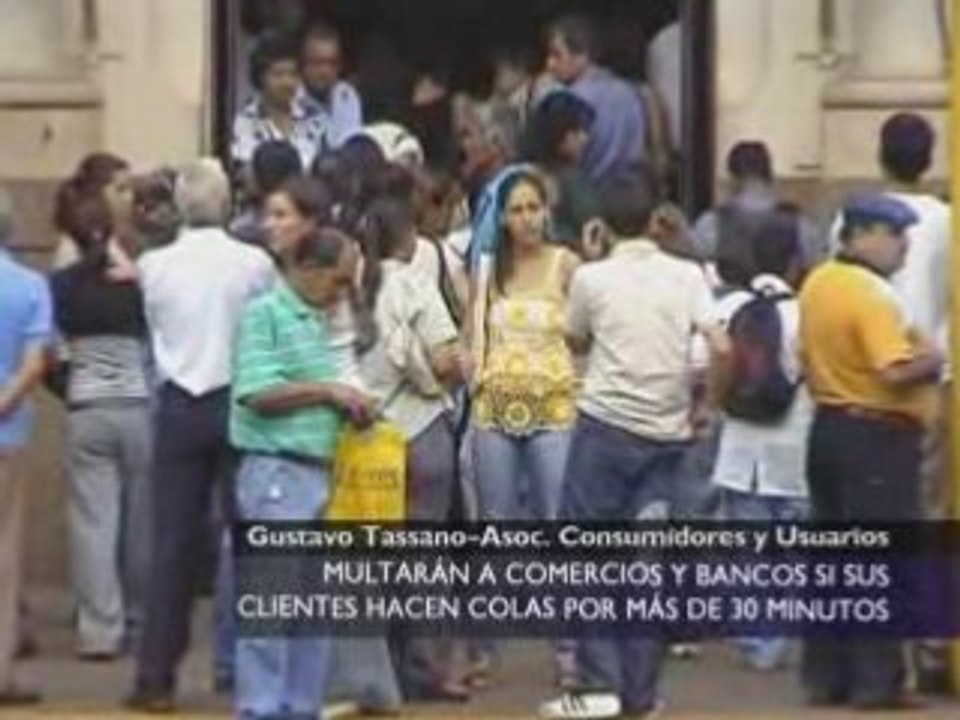 Multas por esperas de más de 30 minutos