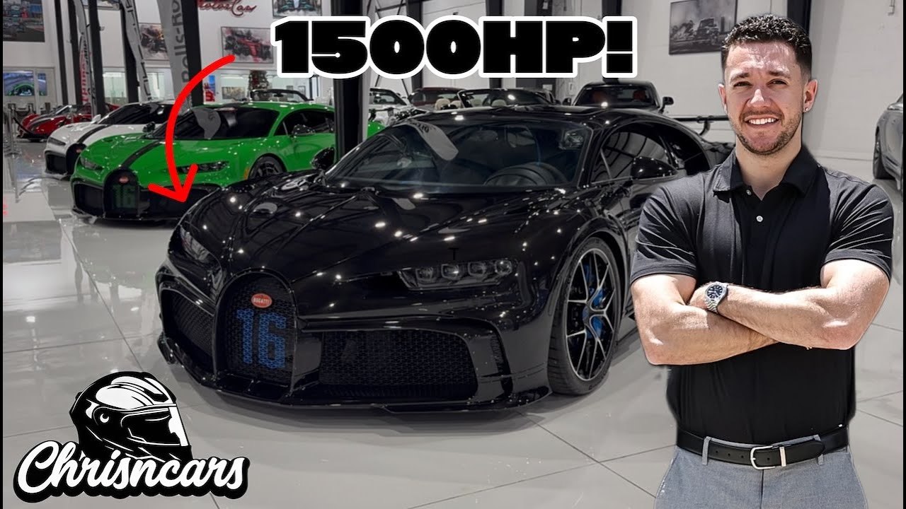 First Ride in a 1500HP Bugatti Chiron Pur Sport | Hypercar POV