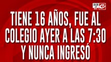 Desesperada búsqueda: salió rumbo al colegio y desapareció... ¿dónde está Thiago?