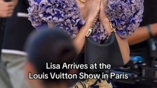 BLACKPINK's Lisa Steals the Show at Louis Vuitton in Paris