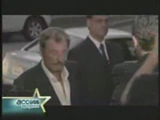 Johnny Hallyday - Reportage Tv U.S.A " Acces Hollywood " 2008