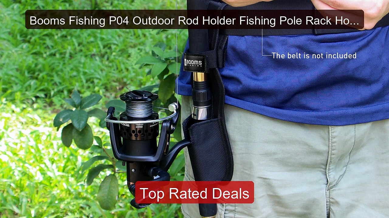 Booms Fishing P04 Outdoor Rod Holder Fishing Pole Rack Holders Nyl ...