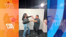 Rihanna sorprende bailando quebradita con Leo González