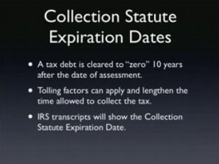 Your IRS debt doesn't last forever - CSED