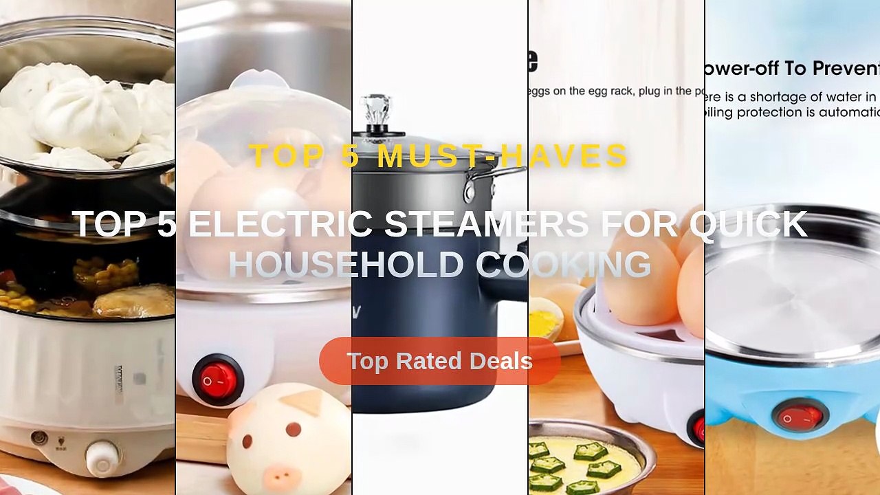 Cheap & Best Top 5 Electric Steamers For Quick Household Cooking ...