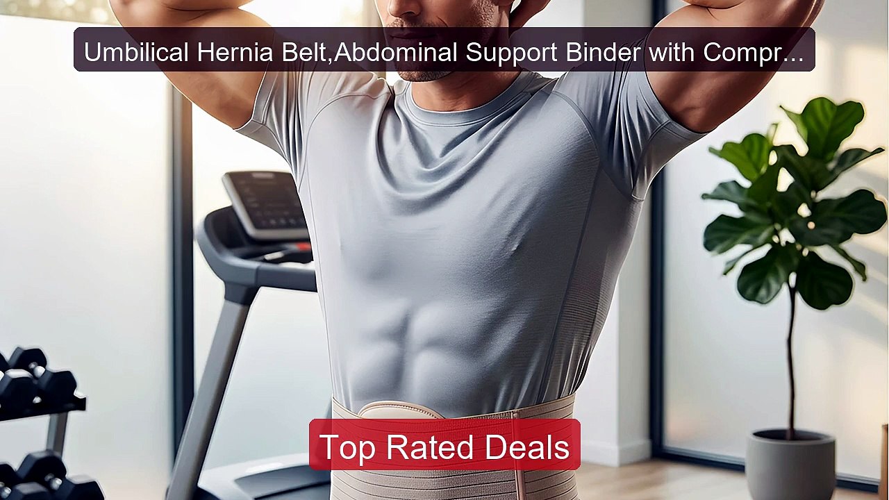 Umbilical Hernia Belt,Abdominal Support Binder with Compressio ...