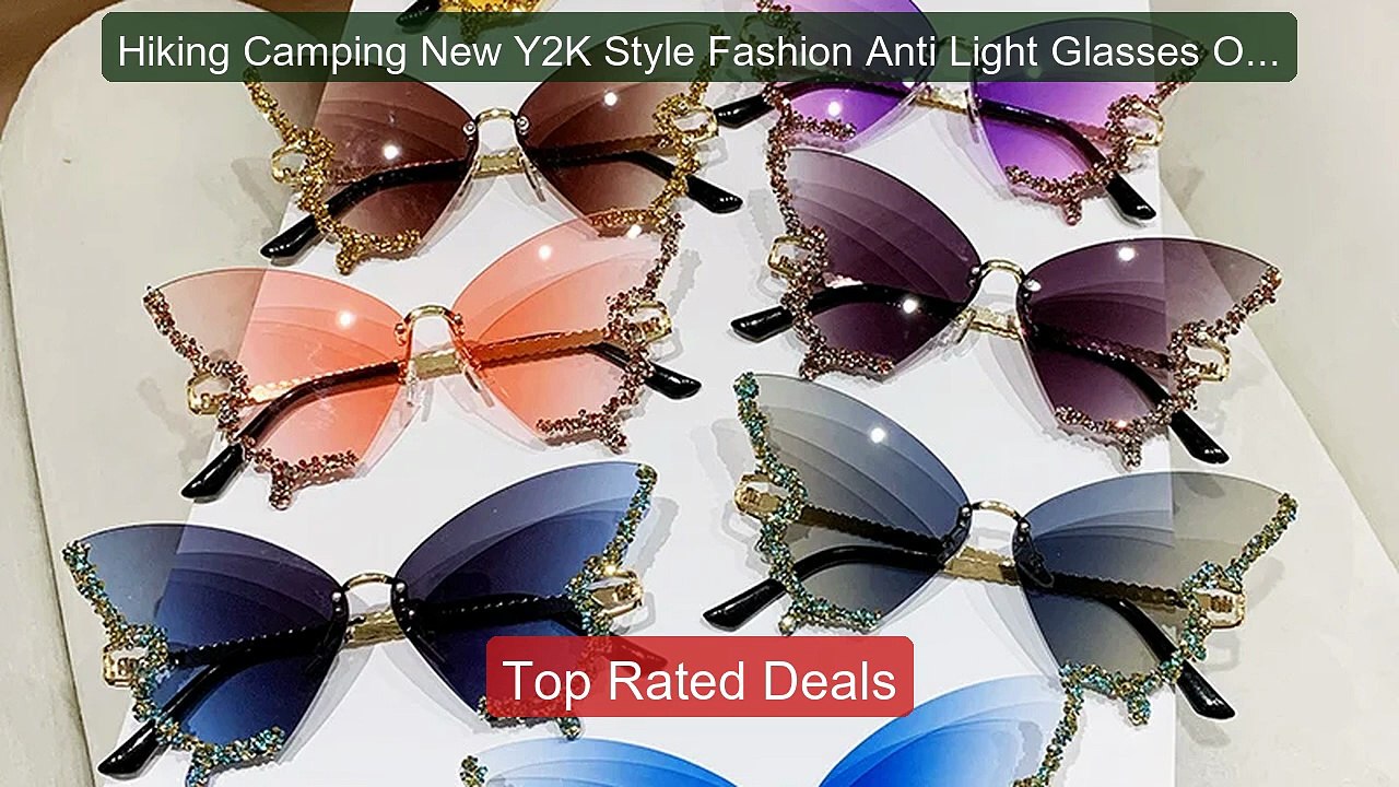 Hiking Camping New Y2K Style Fashion Anti Light Glasses Ove... -- Top Pick 2026 | Unbeatable Price!