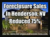 Foreclosures in Henderson Nevada