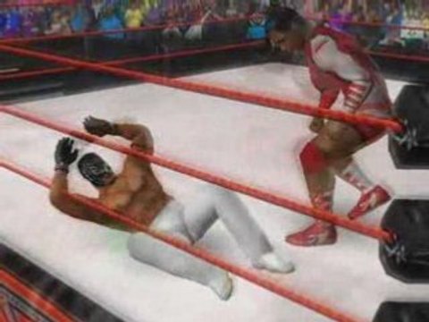 MVP vs Jeff Hardy vs Rey Misterio