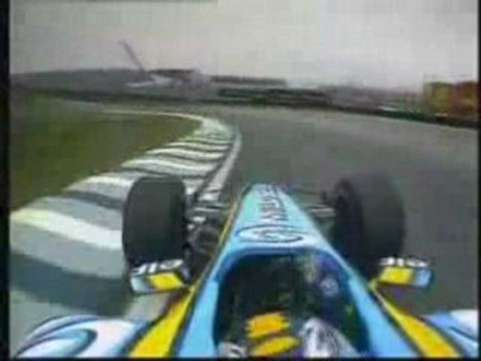 F1 Alonso onboard lap Interlagos