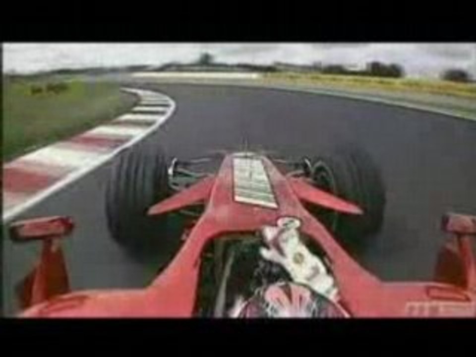 F1 Räikkönen onboard lap Magny-Cours