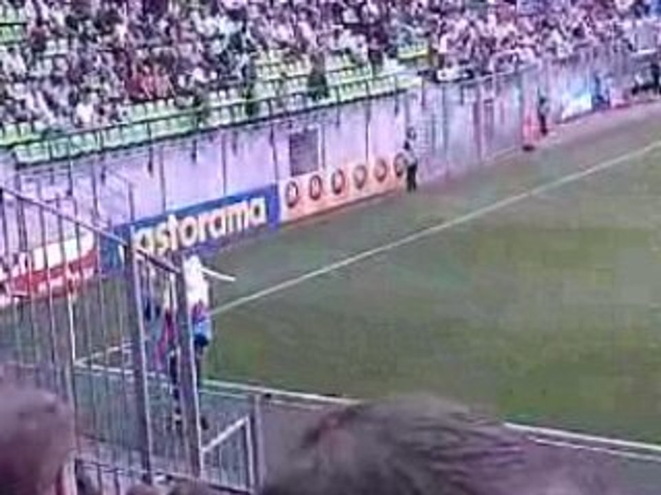 caen-valenciennes la mascotte