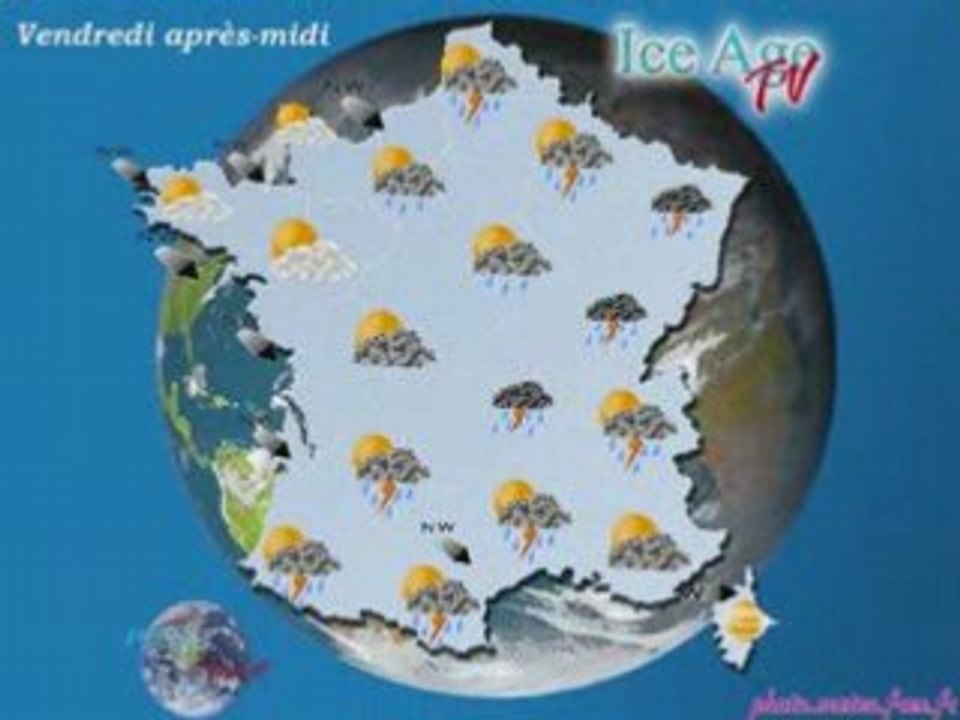 Meteo du Vendredi 22 Aout 2008