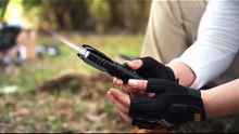 Camping Torch Lighter – Refillable Windproof Straight Flame Lighter