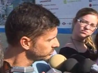 Video of immediate aftermath of Madrid plane crash