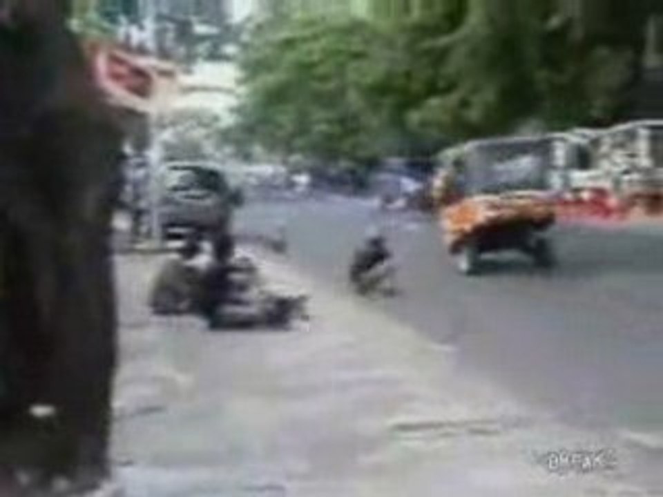 Affe Motorrad
