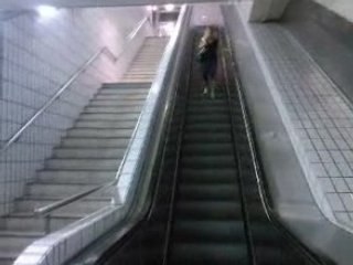 Connerie a la gare d'Evry