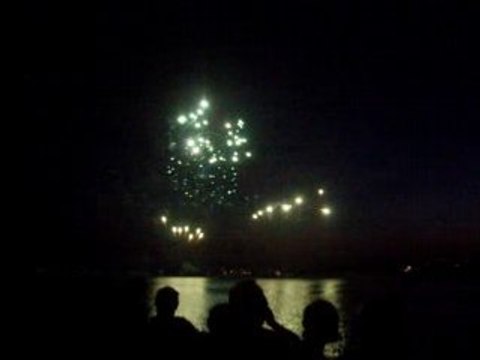 Feu d'Artifices 14 Juillet 2005 La Rochelle (2/6)