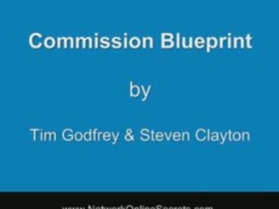 Commission Blueprint Review & Bonus "Free Offer...