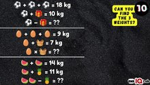 #BeatTheClock 🥊⏰️ Can You Find The 3 Weights? ⚖️