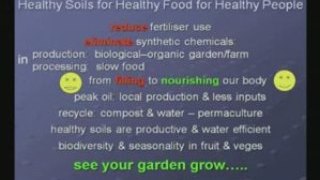 We eat soils so make soils healthy!