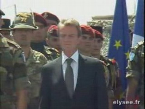 La blague de Nicolas Sarkozy à l'hommage funèbre de Kaboul