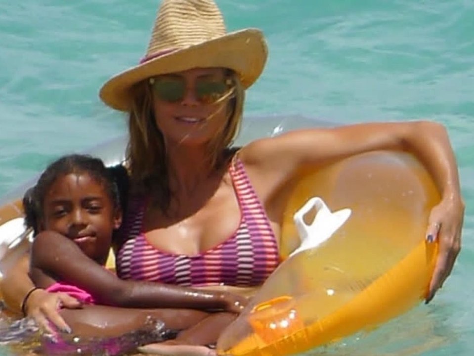 Heidi klum gratuliert tochter lou mit süßen kinderfotos zum geburstag