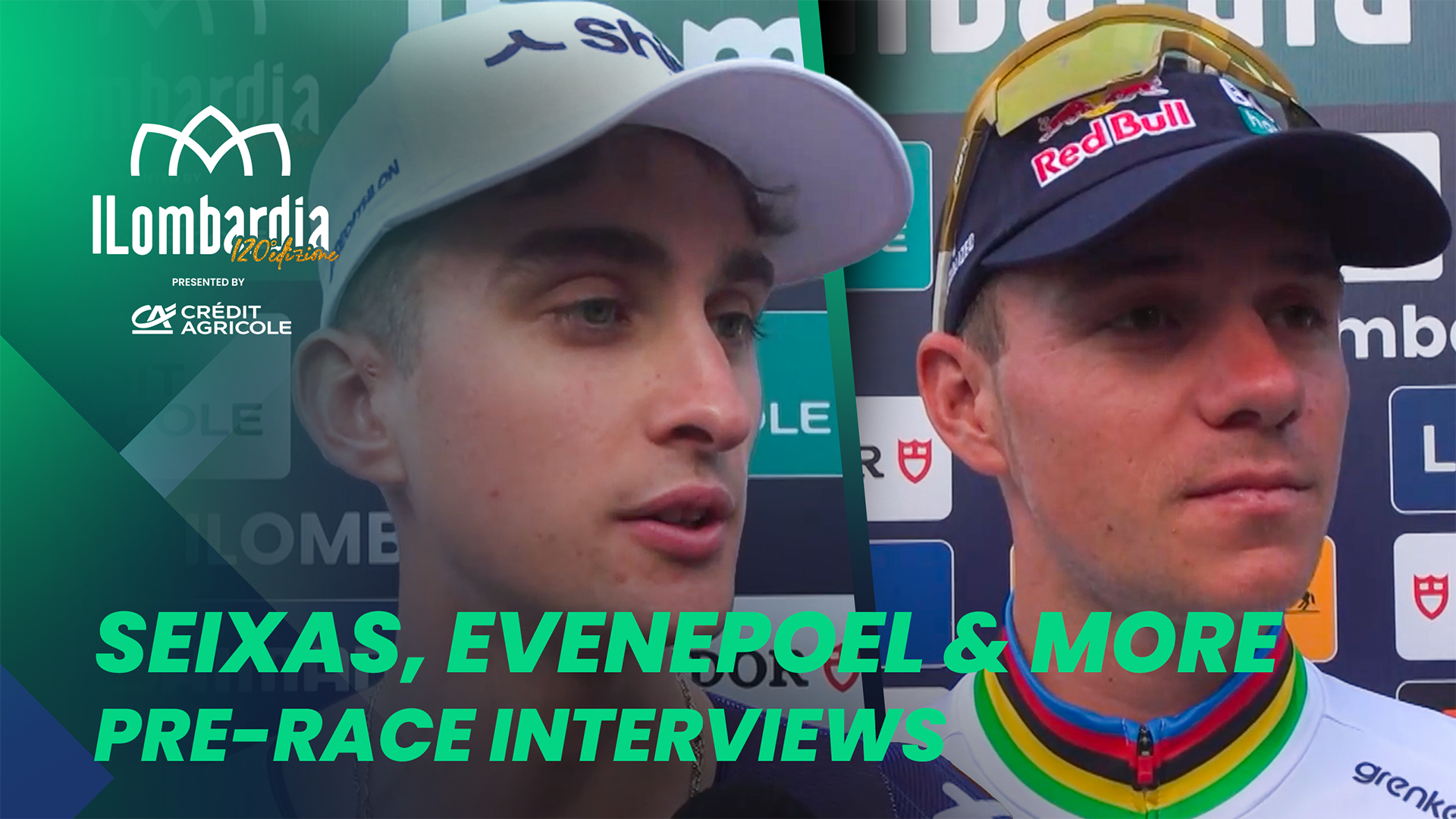 Remco Evenepoel: "It is my dream to win this race." | Interview Il Lombardia 2026