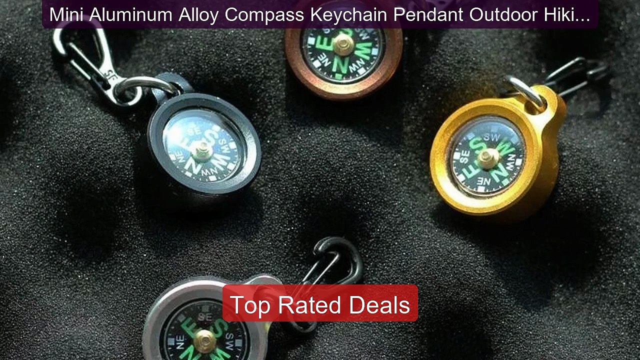 Mini Aluminum Alloy Compass Keychain Pendant Outdoor Hiking C... -- Amazing Value 2026 | Must Have!