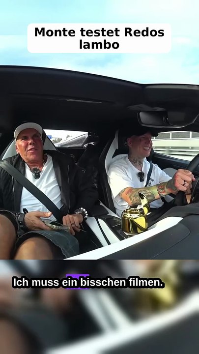 Monte testet redos lambo