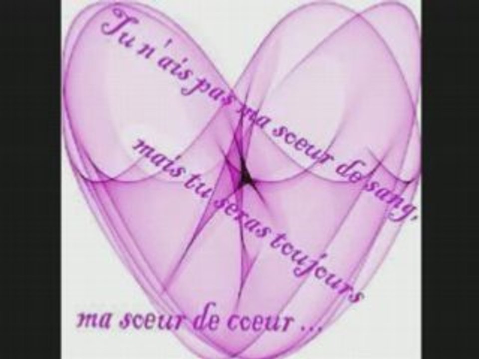 Angelique et ma soeur