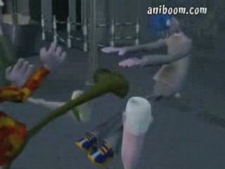 Kung Fu Fighter - Cartoon Animation