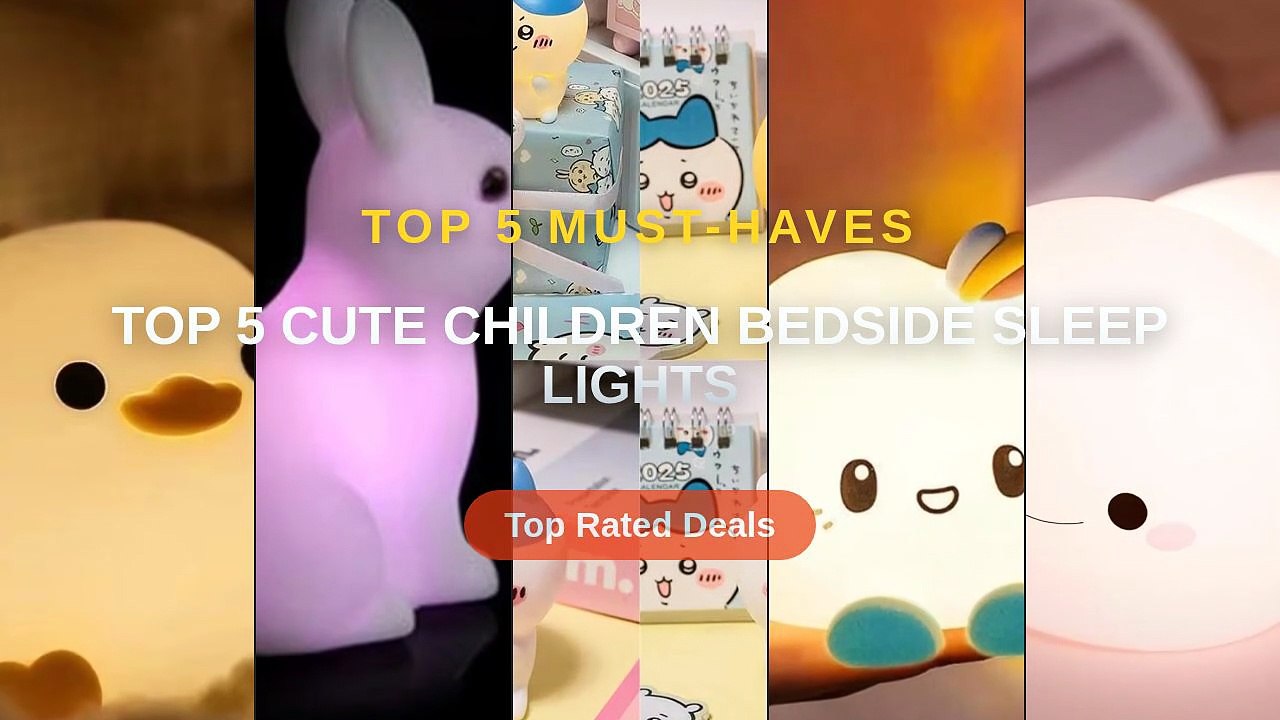 Ultimate Guide to the Best Top 5 Cute Children Bedside Sleep Lights ...