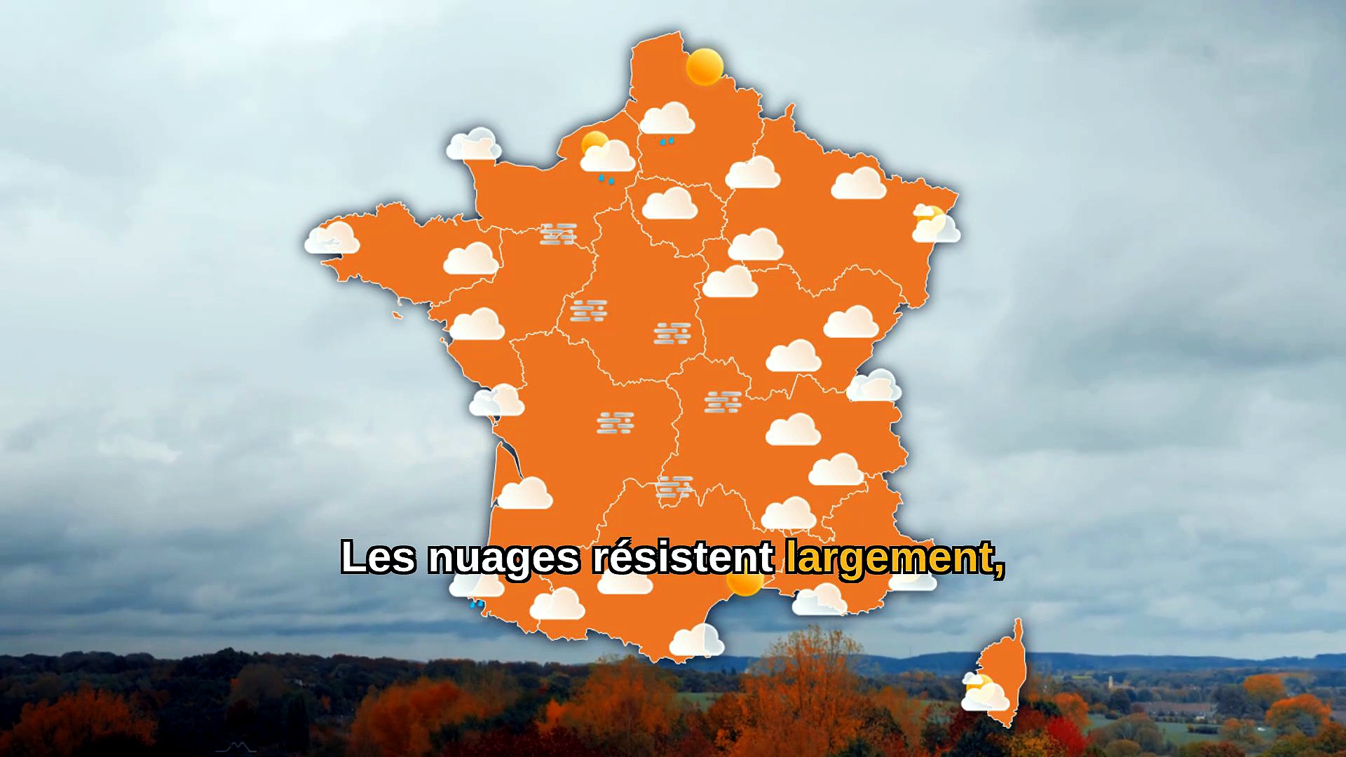 Bulletin météo France du dimanche 11 octobre 2026