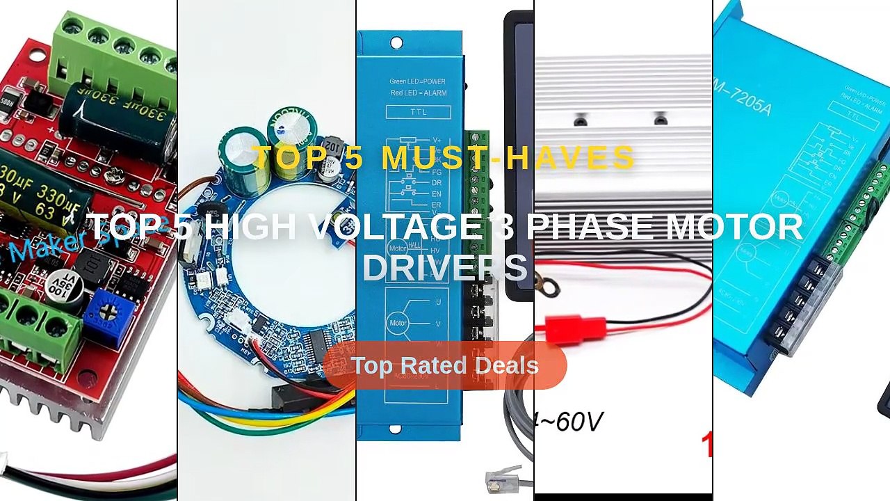 Top 5 High Voltage 3 Phase Motor Drivers: Top 5 Best Sellers - ZM 7205A ...