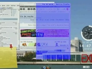 Démo Ubuntu 8.04 + Compiz-Fusion