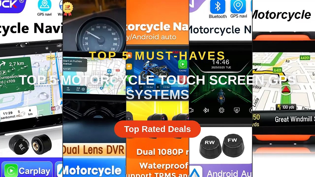 Top 5 Best Top 5 Motorcycle Touch Screen GPS Systems (Must Have!) - Car ...