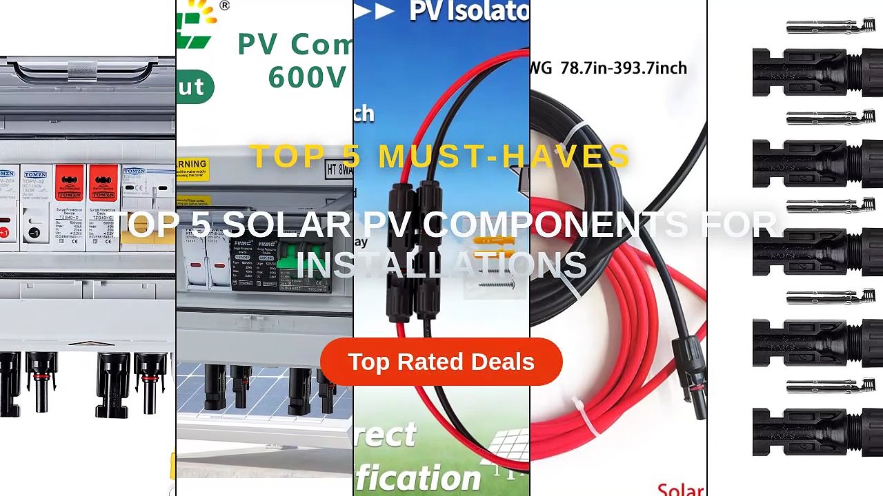 Don't Buy Top 5 Solar PV Components For Installations Before Watching ...